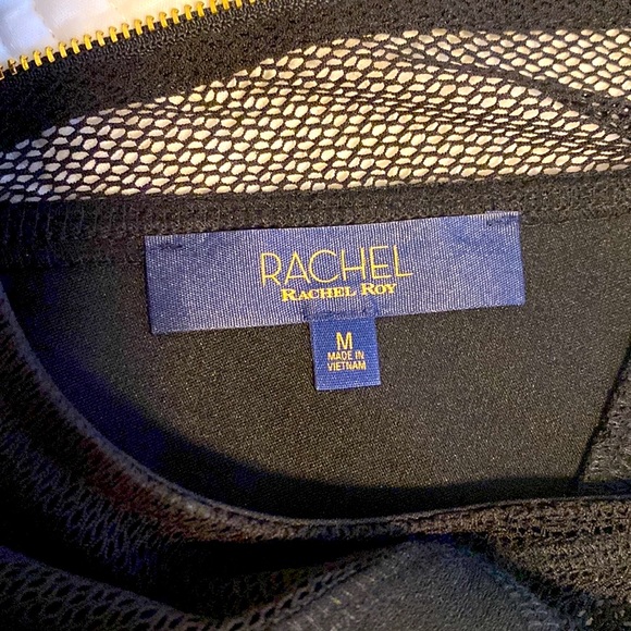 RACHEL Rachel Roy Peplum Zip Back Top - Picture 7 of 7